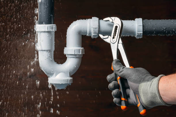 Professional Emergency Plumber technician working in Mount Aetna, PA